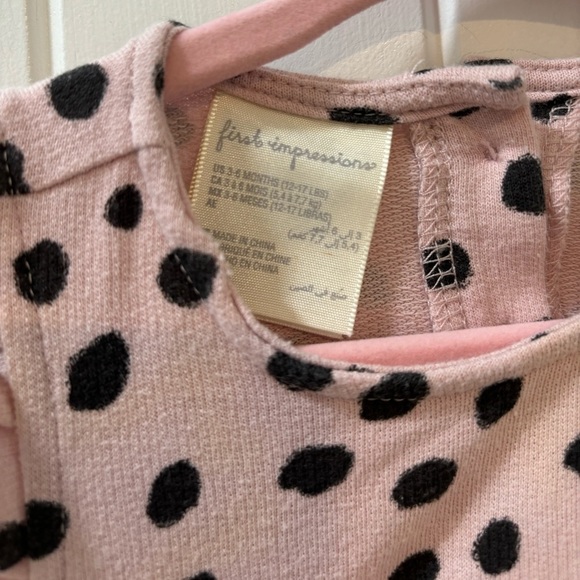 First Impressions - 3-6 Month - Bodysuit - Picture 2 of 6